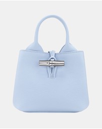 Longchamp - Le Roseau Leather Handbag - XS