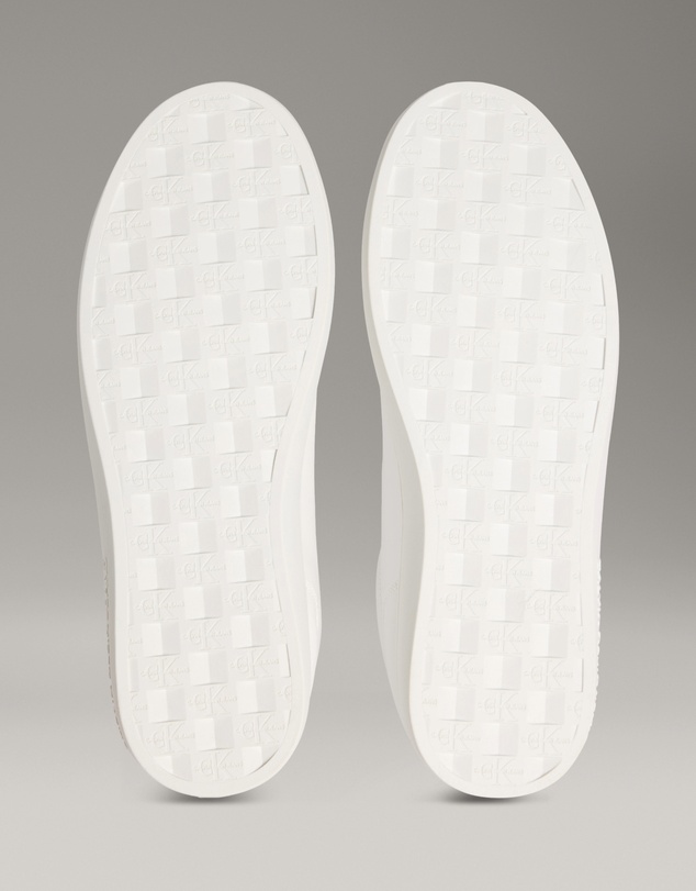 Calvin Klein - Classic Cupsole Mono Leather Sneakers