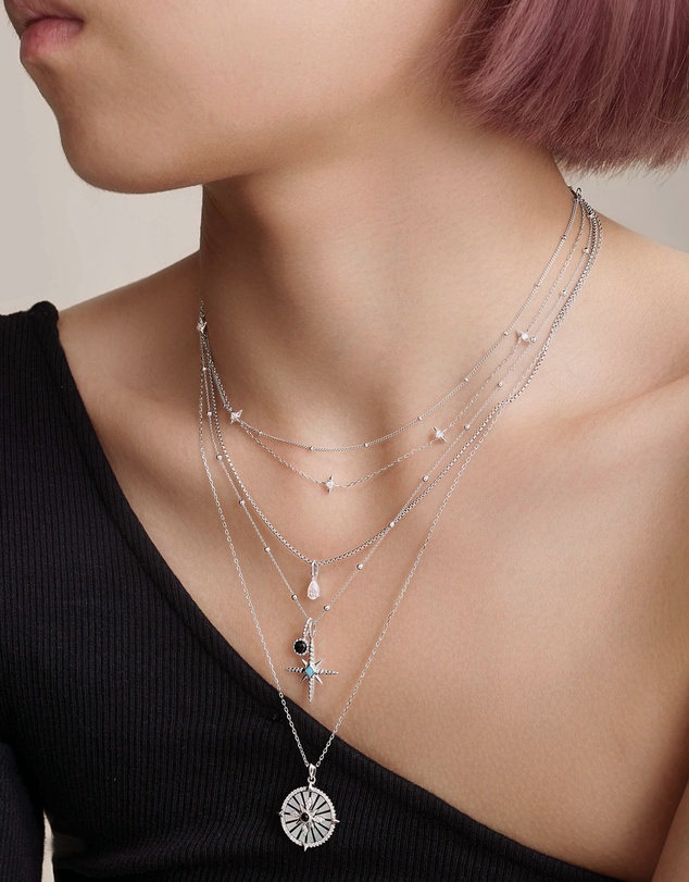 Ania Haie - Silver Tear Drop Charm