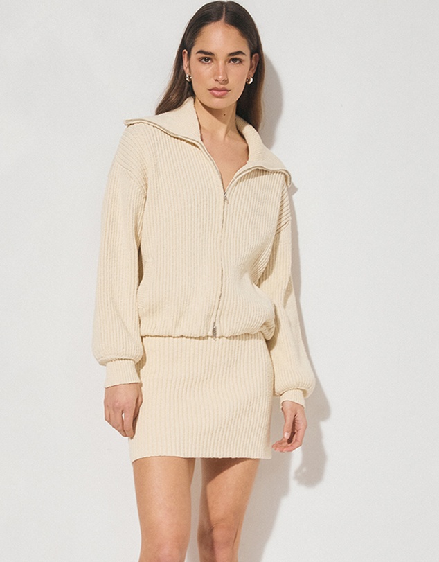 MON RENN - Sonny Knit Bomber Jacket