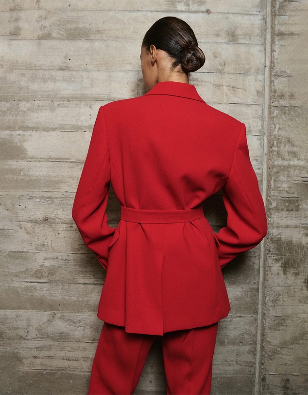 M.N.G - Suit Jacket With Scarf