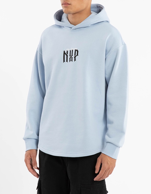 Nena & Pasadena - Dominate Relaxed Curved Hoodie