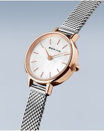 Bering - Classic 22mm Stainless Steel Watch with Bracelet