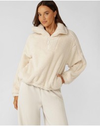 Lorna Jane - Everyday Teddy Quarter-Zip Sweat