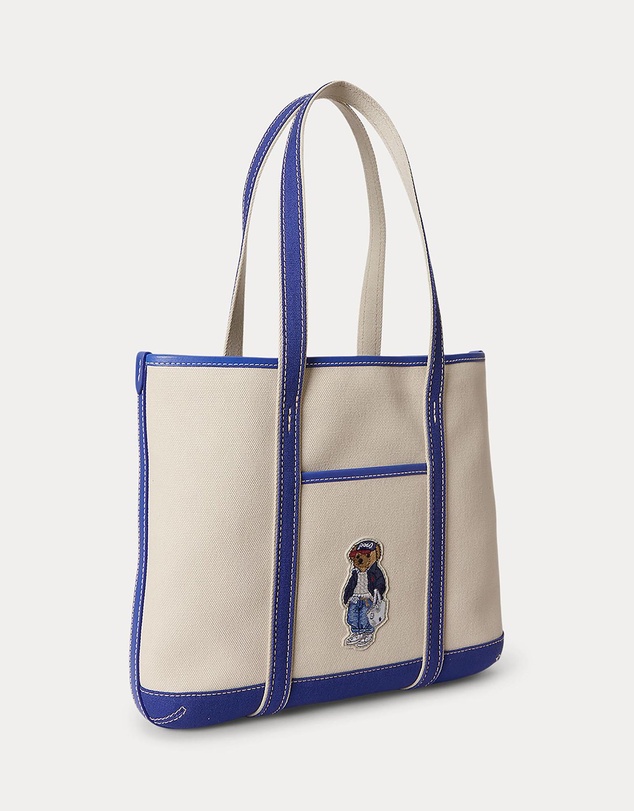 Polo Ralph Lauren - Polo Bear Canvas Small Shopper Tote