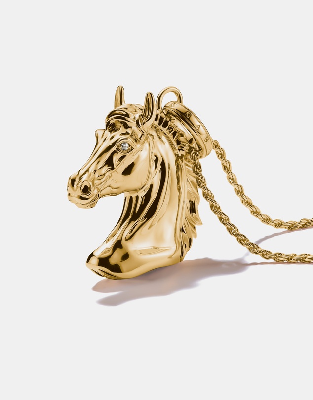 THOMAS SABO - THOMAS SABO Horse Head Necklace with Zirconia