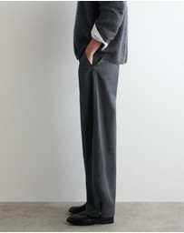 COS - Pima Cotton Barrel-Leg Trousers