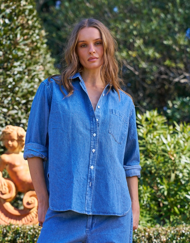 CAMIXA - Denime Linen Shirt