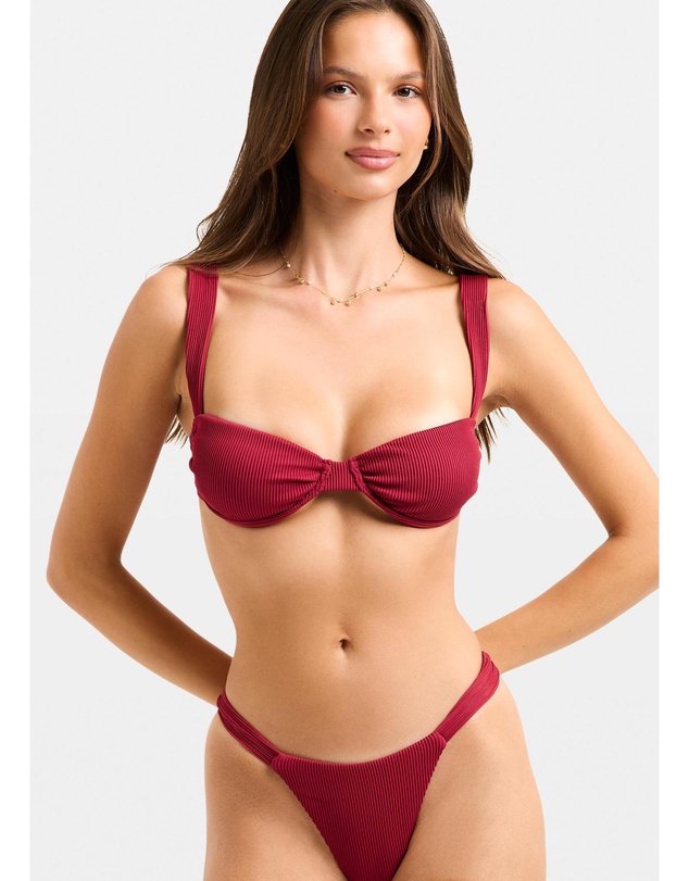 Subtitled - Rib Thick Strap Underwire