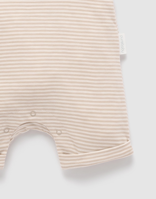 Purebaby - Short Growsuit- Kids-Babies