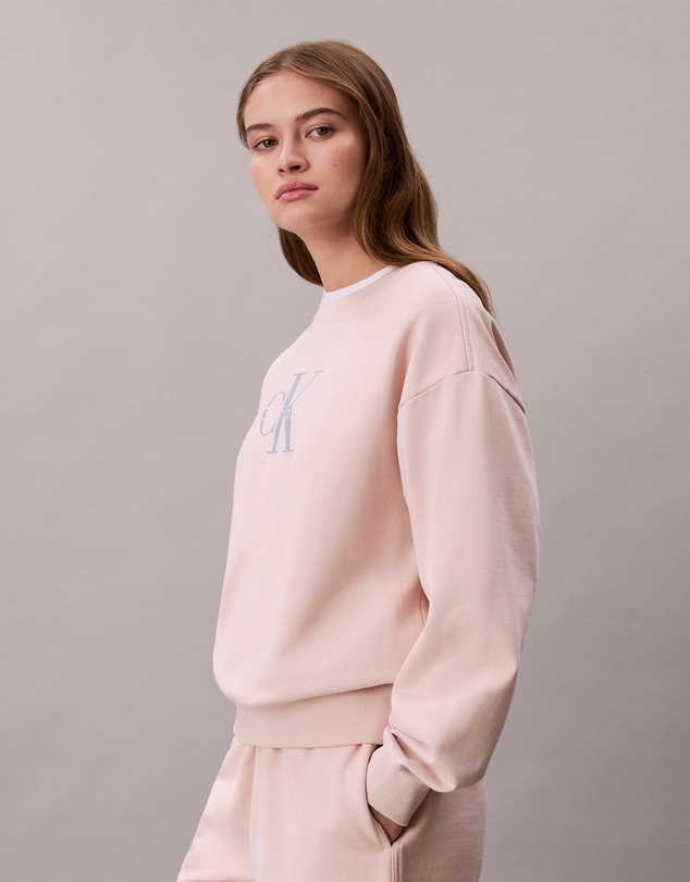 Calvin Klein Jeans - Monologo French Terry Relaxed Sweatshirt