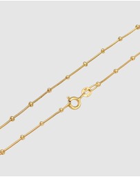 Elli Jewelry - Necklace Kauri Shell Starfish Pendant Summer Trend in 925 Sterling Silver Gold Plated