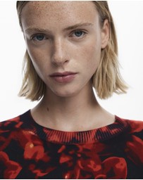 Desigual - Lightweight floral sweater