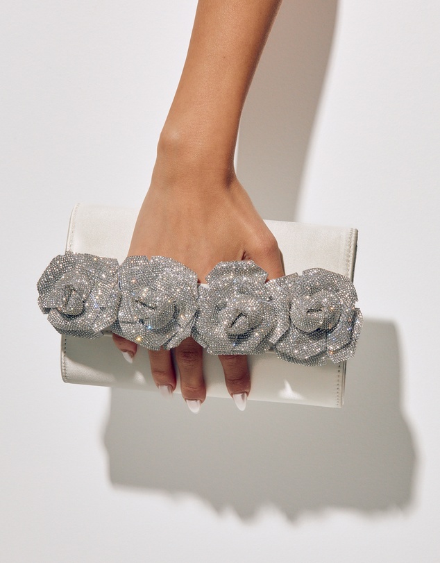 Olga Berg - Stella Rosette Clutch