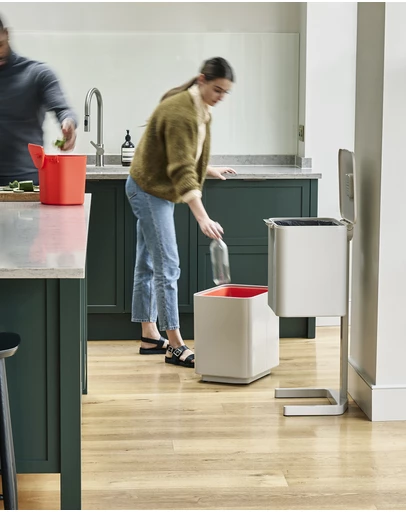 Joseph Joseph - Totem Max 60L Waste Separation & Recycling Unit (Stone)