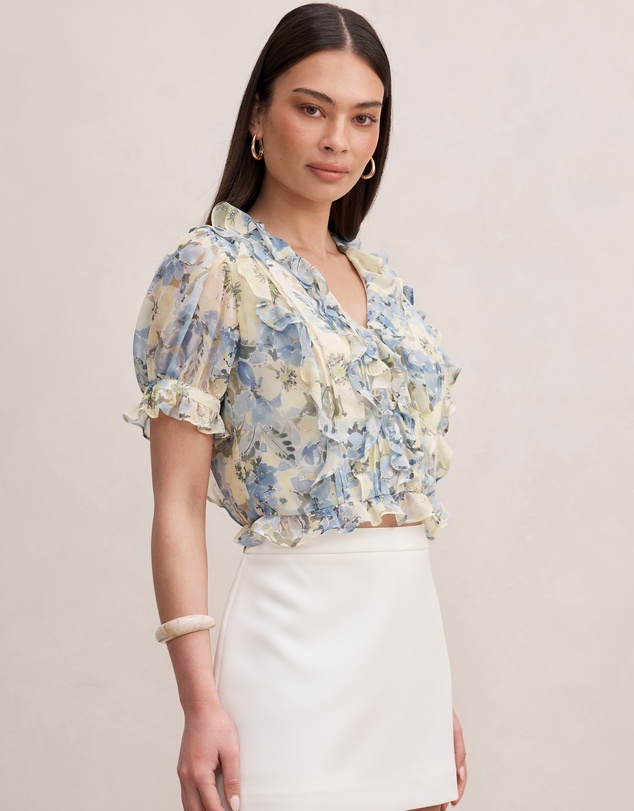 Forever New - Blossom Ruffle Blouse