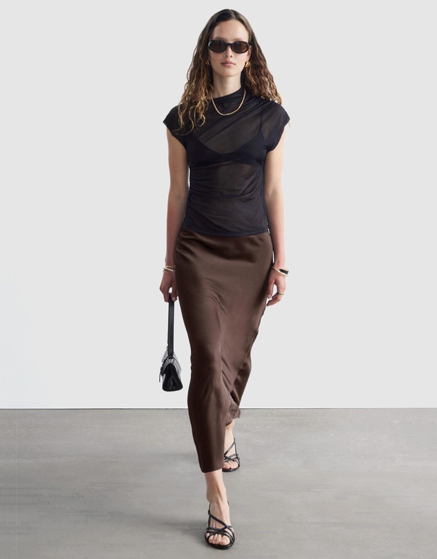 & Other Stories - Satin Maxi Skirt