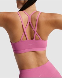 Nike - Zenvy Strappy Light-Support Padded Sports Bra