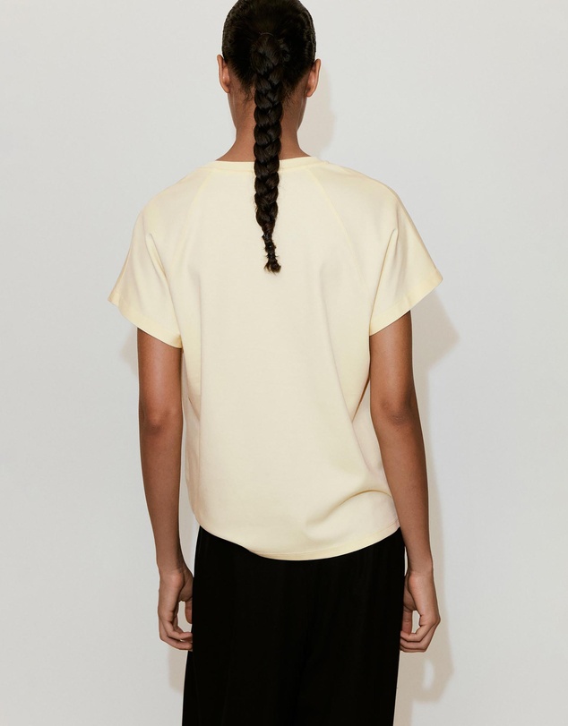 M.N.G - Short-Sleeved Cotton T-Shirt