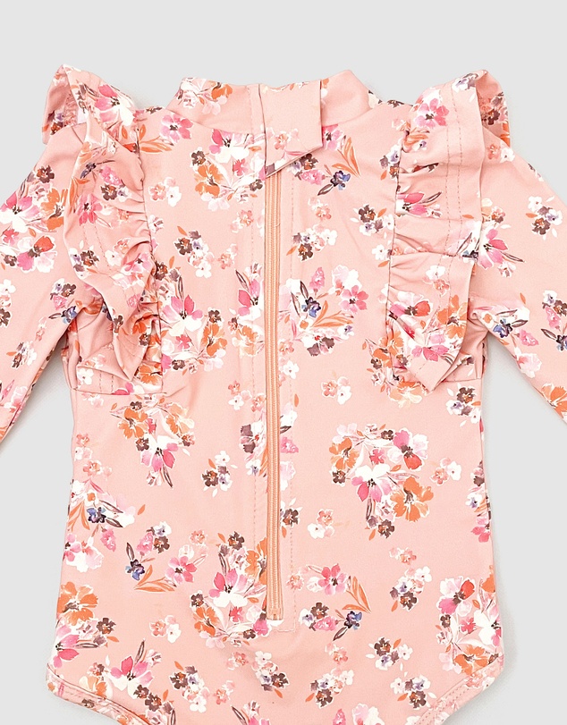 WITH LOVE FOR KIDS - Shimmy Long Sleeve Swimmers - Babies - Kids
