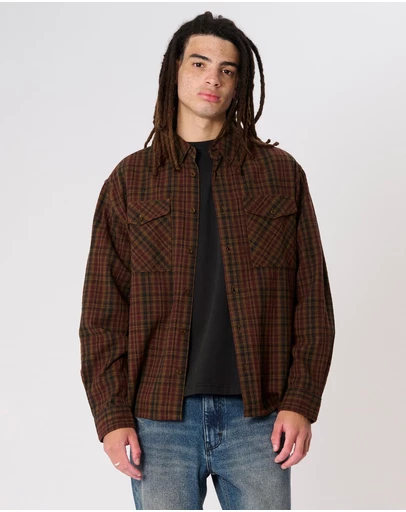 Abrand - Mickey Check LS Shirt