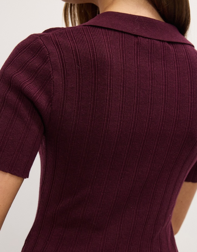 The Fated - Miles Collared Knit Top