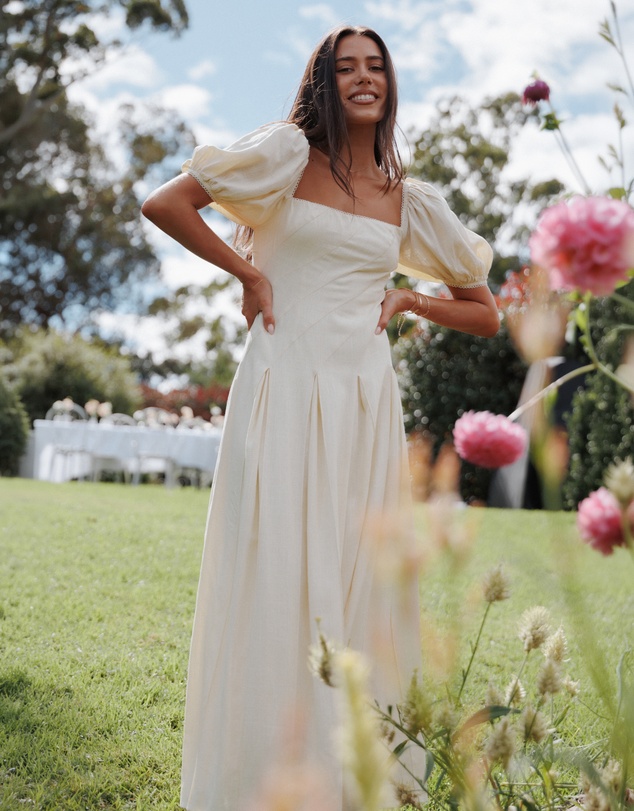 Petal & Pup - Kinlee Maxi Dress - Butter Yellow