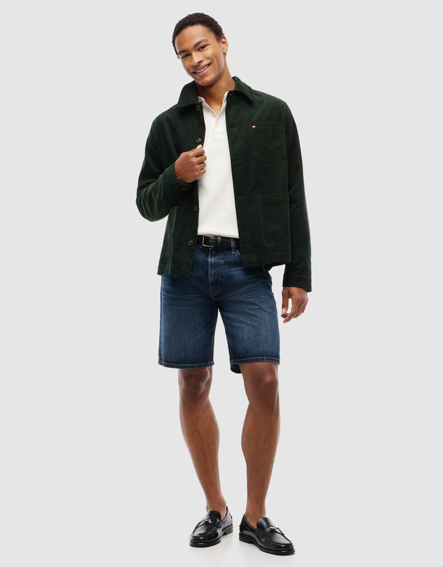 Tommy Hilfiger - Dover Regular Straight Whiskered Denim Shorts