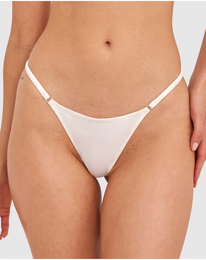 Bras N Things - Night Games Pinky Promise String-Ivory
