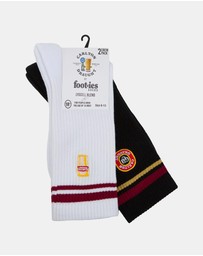 American Needle - Carlton Draught Pint Logo Sneaker Sock 2-Pack