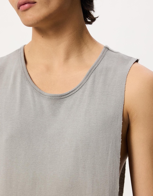 Surrounded By Ghosts - The Titanium Rib Knit Muscle T-Shirt