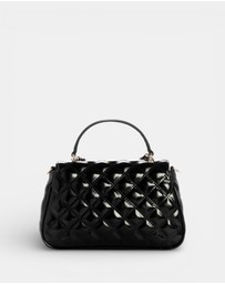 GUESS - Giully Top Handle Flap Bag