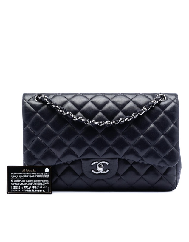 Pre-Loved by Azura Reborn - Pre-Loved Jumbo Classic Lambskin Double Flap