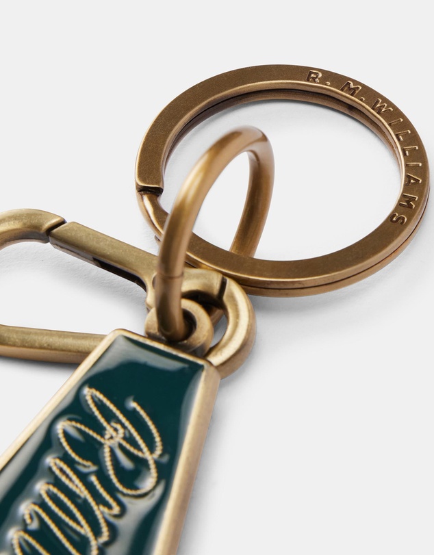R.M.Williams - Rope Logo Enamel Keyring