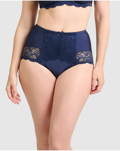 Sans Complexe - Ariane Lace & Microfiber High Waist Brief