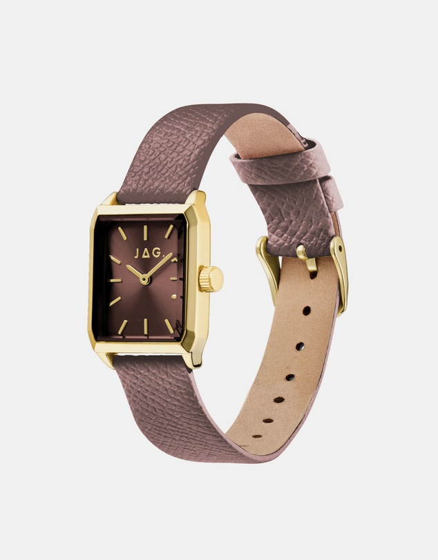 Jag - Sorrento Womens Brown Dial 24mm Brown Watch