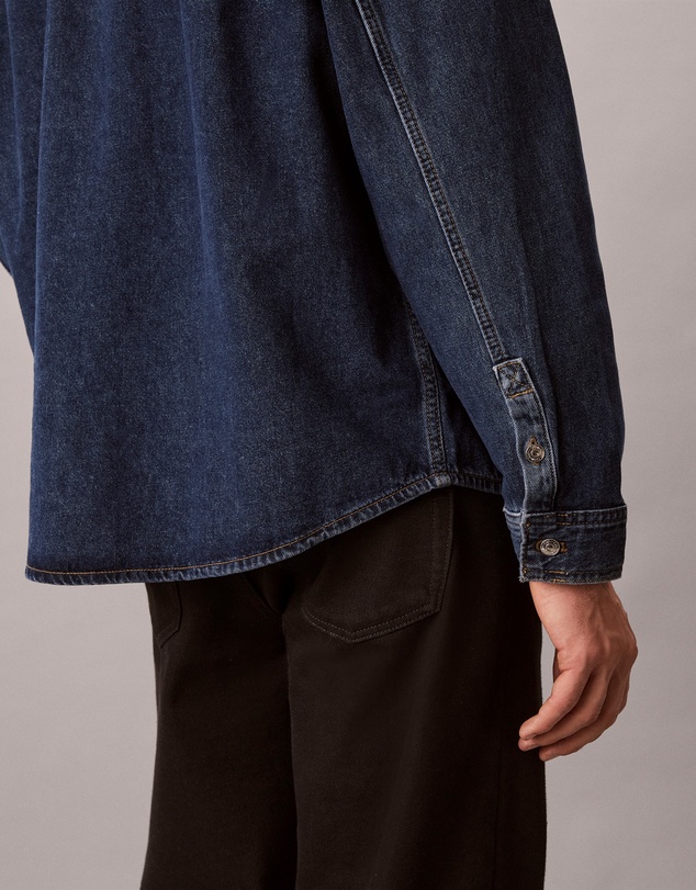 Calvin Klein Jeans - Denim Allover Monogram 90s Overshirt