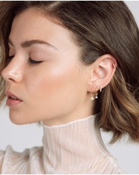 SAINT VALENTINE - Saint Mini Hoops - Gold - ICONIC EXCLUSIVE