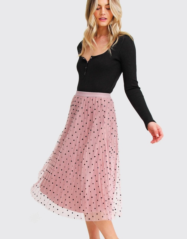Belle & Bloom - Mixed Feelings Reversible Skirt