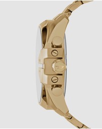 Diesel - Mega Chief Gold-Tone Chronograph Watch