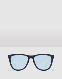 Hawkers Co - HAWKERS - Polarized Blue Chrome ONE RAW CARBONO Sunglasses for Men and Women UV400