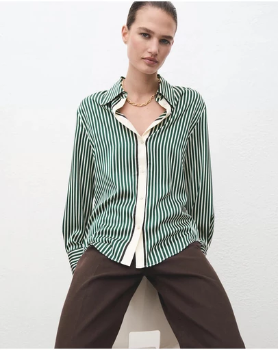 M.N.G - Combined Striped Shirt