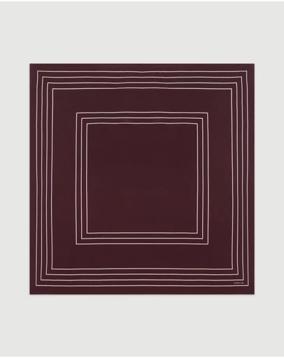 Assembly Label - Silk Square Scarf