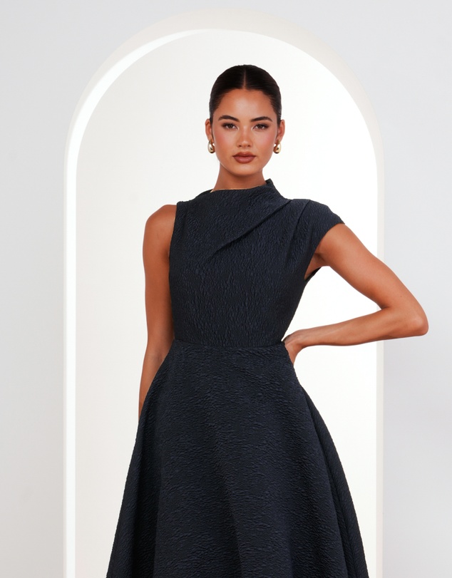 Pilgrim - Marlo High Neck Midi Dress