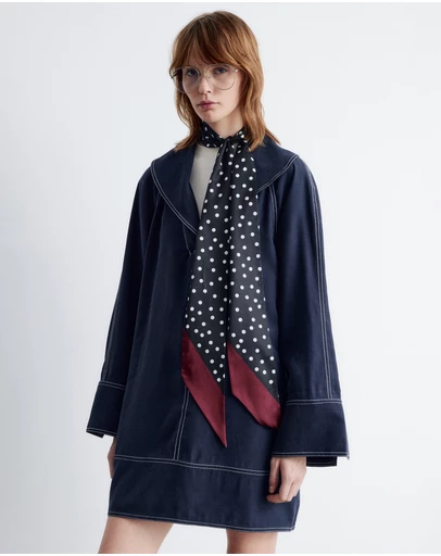 & Other Stories - Sailor Collar Mini Dress
