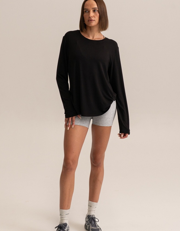 HyperLuxe The Label - Loose L/S Top