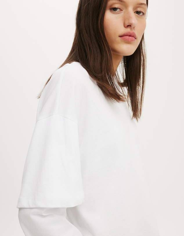 Cotton On - Boxy Double Layer Long Sleeve