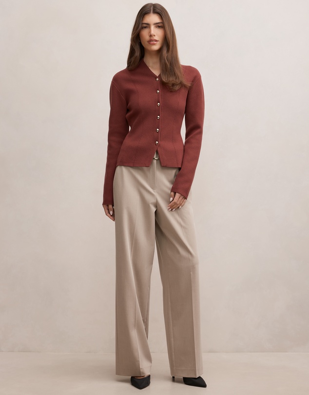 Forever New - Ophelia Sculpted Knitted Cardigan
