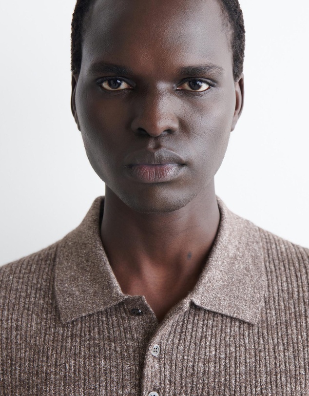 COS - Cashmere-Linen Polo Shirt
