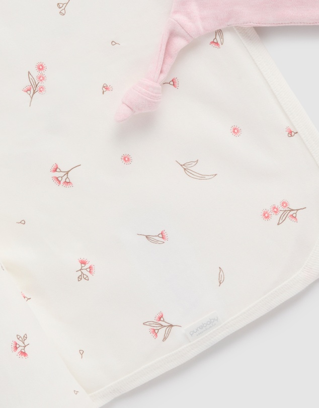 Purebaby - Bunny Rug  & Snookie Gift Pack-Babies